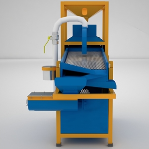 DAL máy làm cho xung dehusking tách đánh bóng bán tự động hạt phay xử lý đơn vị với Đậu lăng làm sạch - Product Image 2