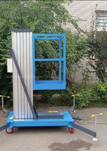 Échelle télescopique électrique de qualité supérieure certifiée CE ISO, 4-10 m, en alliage d'aluminium, à un mât, mobile verticale, capacité de 100 kg à 200 kg - Product Image 4