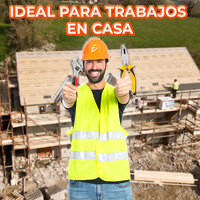 Ensemble d'outils ménagers en acier à actionnement manuel (HERM.03.8) comprenant des pinces coupantes, un coffret en ABS, un jeu de douilles pour l'entretien électrique, certifié GS