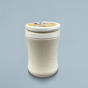 Diseño personalizado <span class=keywords><strong>de</strong></span> fábrica, pulpa compostable moldeada, botella <span class=keywords><strong>de</strong></span> goma <span class=keywords><strong>de</strong></span> mascar, embalaje, contenedor <span class=keywords><strong>de</strong></span> papel ecológico - Product Image 1