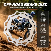 Disque de frein arrière 220 mm pour moto tout-terrain Honda XLR250R XR250 XR400R XR600 XR650 - Pièces de moto tout-terrain