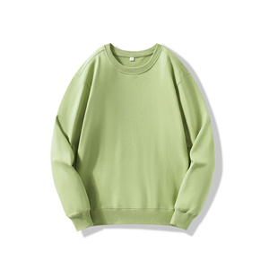 High Quality 600gsm Blank Heavy Fleece <b>Neutral</b> Round Neck Drop Shoulder Sweatshirt Custom logo Men's Sweatshirt - Product Image 2