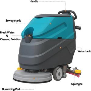 Máquina de Limpieza de Pisos de Alta Calidad de 22 Pulgadas, 32000 Pies Cuadrados/h, 18.5 Galones, Succión de 31.5 Pulgadas - Product Image 3