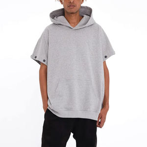 Ropa informal Tamaño adulto Secado rápido Hombres Mangas extraíbles Sudadera con capucha Hecho en fábrica Precio razonable Hombres Mangas extraíbles Sudadera con capucha - Product Image 5