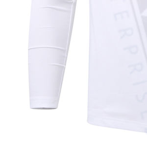 Camiseta de algodón y poliéster para hombre, camisa con estampado de sublimación de manga larga - Product Image 6