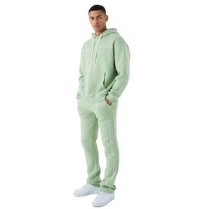 Conjunto de chándal holgado de gran tamaño para hombre y mujer, chándal unisex personalizado con capucha de algodón ecológico - Product Image 6