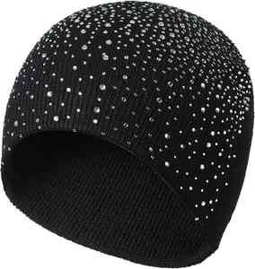 Gorro de Punto con Pedrería Personalizado de Alta Calidad, Diseño Nuevo y Moderno, Unisex, Marca Privada, Fabricante 2026 - Product Image 6
