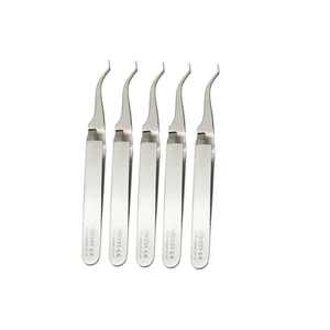 Set of 5 Manual Dental Orthodontic Lingual <b>Bracket</b> Buccal Tube Holder Tweezers Surgical Grade Stainless Steel Dental Lab Tools - Product Image 6