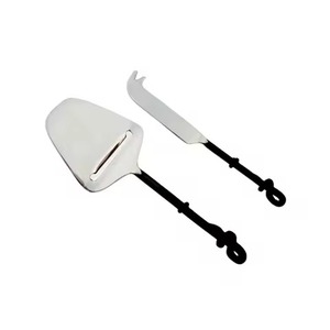 Ensembles d'outils de coupe de fromage Ensemble de couteaux à fromage décoratifs de table Ensemble de fromage à manche en os en acier inoxydable pour hôtel et restaurant - Product Image 3