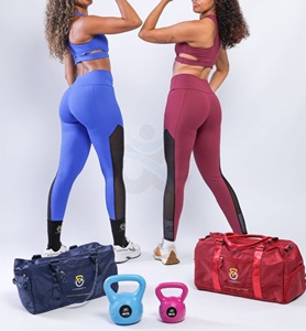 ORCAFITS Leggings Personalizados para Mujer, Leggings Transparentes de Cintura Alta, Conjunto de Sujetador Deportivo y Yoga con Soporte y Absorción de Impactos para Correr y Hacer Ejercicio - Product Image 5