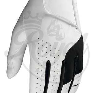 ถุงมือกอล์ฟหนังแท้สำหรับผู้ชายและผู้หญิงถุงมือกอล์ฟหนังแท้สีขาวสง่างามปรับแต่งได้ปรับแต่งได้ปรับแต่งได้พร้อมโลโก้อุปกรณ์กีฬาสำหรับใช้มือขวาสไตล์ผู้ชาย - Product Image 5