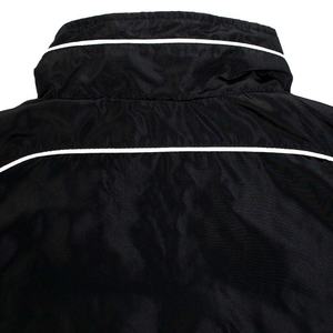 Veste coupe-vent pour homme de qualité supérieure, logo personnalisé en gros, revêtement, polyester, coton, doublure en lin, fermeture éclair réfléchissante, coupe-vent - Product Image 6