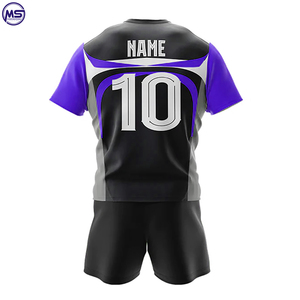 ชุดเสื้อเจอร์ซี่รักบี้โพลีเอสเตอร์,เสื้อเจอร์ซีย์รักบี้แบบเฉพาะเสื้อฟุตบอล - Product Image 6