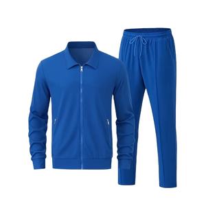 Conjunto Deportivo, Sudadera con Capucha Extra Grande para Hombre, Sudadera con Cierre y Pantalones Deportivos, Conjunto Deportivo con Logotipo y Diseño Personalizados, Conjunto Deportivo 2026 - Product Image 1