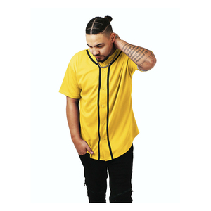 Camisas informales con botones para hombre, camiseta personalizada de béisbol y sóftbol, uniforme deportivo de equipo activo transpirable, estilo 'Sets' de manga corta - Product Image 5