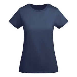 T-shirt en coton biologique pour femme Breda, gadgets promotionnels durables - Product Image 5