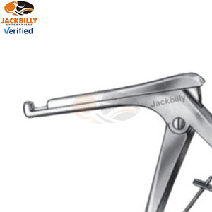 Alta calidad 4 pulgadas 90 grados 6mm Kerrison mastoideo Rongeur Punch instrumento quirúrgico de acero inoxidable para ENT Neuro - Product Image 5