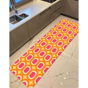 Tapis psychédélique rétro : design ondulé et étrange, décoration moderne pour la maison, tapis doux non tissé - Product Image 5