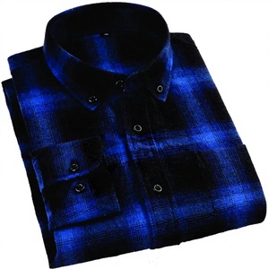 <span class=keywords><strong>Chemise</strong></span> en flanelle d'automne pour <span class=keywords><strong>homme</strong></span>, 100% coton, anti-plis, avec impression/logo personnalisés de haute qualité, matériau personnalisé, <span class=keywords><strong>chemise</strong></span> à boutons flexible - Product Image 1