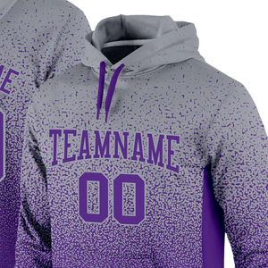 Pull à capuche coupe carrée pour hommes ODM OEM vierge 100% polyester coton Streetwear design broderie sublimation pour l'hiver - Product Image 4