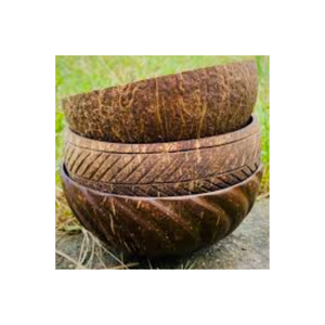 Tazón de cáscara de coco Precio de fábrica a granel Bajo ambiente Binh Minh Artesanía para ensaladas de frutas del fabricante de Vietnam - Product Image 3