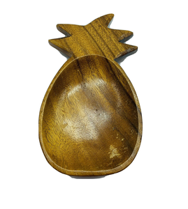 Utensilio para ensalada de madera de acacia ecológico, cuenco para servir, fruteros de madera de teca para uso doméstico con planta - Product Image 2