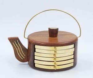 Decoración de Mesa para el Hogar y la Oficina, Tallada en Madera con Tensión, Arte Ligero Hecho a Mano para el Dormitorio - Product Image 4