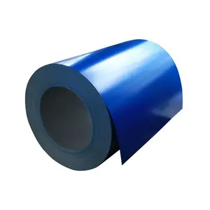 Çin PPGI renk RAL5012 mavi deniz mavi 0.5*1250 resim 10/25 boyalı galvanizli çelik bobin