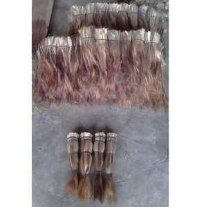 Cheveux de buffle et de queue de bœuf bruts indiens pour l'artisanat manuel DIY, couleur naturelle, utilisation artistique et de collection - Product Image 5