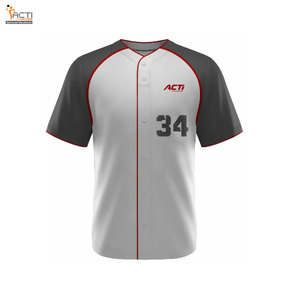 2025 Venta al por mayor Nuevo precio Uniforme de béisbol Equipo personalizado Desgaste Diseño de logotipo Uniforme de béisbol en Moq bajo - Product Image 3