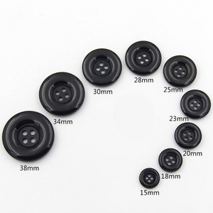 15mm-38mm nóng bán đầy màu sắc vòng nhựa may nút 4 lỗ nút cho áo - Product Image 5