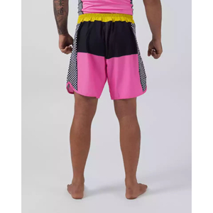 Pantalones cortos de MMA ligeros hechos a medida, recién llegados, pantalones cortos de gimnasio elásticos bidireccionales para hombres y mujeres, ropa de artes marciales con panel elástico - Product Image 4