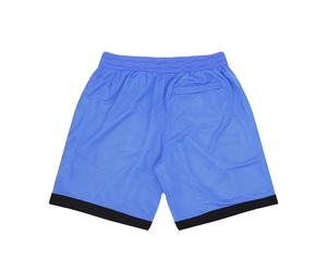 Pantalones cortos de malla con forro impreso de marca famosa hechos a medida, pantalones cortos de sublimación de elevación de potencia de malla gruesa con logotipo bordado para gimnasio - Product Image 2