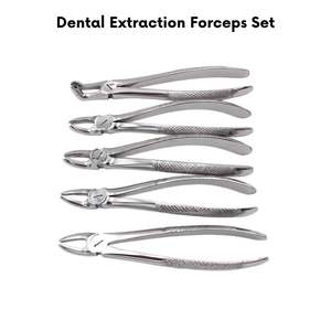 Fórceps de Extracción Dental Manual, Tamaño Adulto, Acero Inoxidable, Agarre Ergonómico, Clase I, Instrumentos Quirúrgicos de Cirugía Oral General - Product Image 3