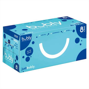 Bubly-Bubly, eau gazeuse, sans saveur (8 pièces) - Product Image 2