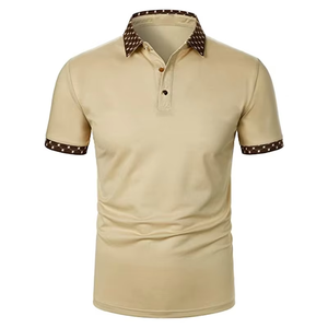 Polo de la Mejor Calidad para Hombre, Diseño Deportivo Liso, Camiseta Polo para Hombre, Tallas Grandes, Transpirable - Product Image 1