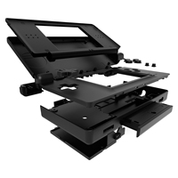 Coque de boîtier Premium pour NDSL avec boutons et remplacement de l'objectif de l'écran Kits complets restauration et mise à niveau pour Nintendo DS Lite