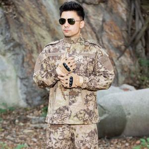 Uniforme tactique personnalisé à manches longues, respirant, uniformes de sécurité en gros, multi-poches, costume de camouflage, conception de logo personnalisé - Product Image 2