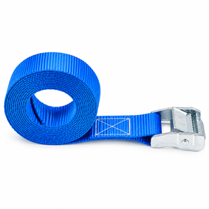 Sangle d'arrimage à boucle à came 38 mm en polyester 450 kg sans crochet pour remorque, transport de marchandises, usage intensif, fourniture d'usine, OEM - Product Image 6
