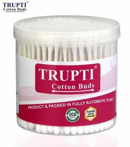 Oferta Especial: 400 Hisopos de Algodón Ecológicos de Doble Punta en Caja, Marca Privada, para Uso Hospitalario, al Mejor Precio, Fabricantes de India - Product Image 1