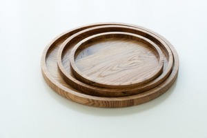 Bandeja de Madera Pulida de Grado Alimenticio con Asa para Platos de Cena, Venta Caliente de Fábrica de Decoración - Product Image 4