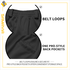 Pantalon de baseball personnalisé Ultimate SAMAVIA Perfection personnalisée pour les équipes américaines Pantalon de baseball personnalisé et durable OEM personnalisé - Product Image 3