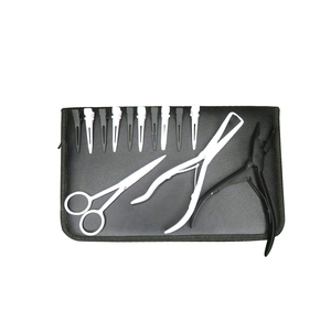 Nouvelle conception 2025, outils professionnels pour extensions de cheveux, ensemble de pinces à retirer les perles avec étui de luxe, matériau composite personnalisable - Product Image 6
