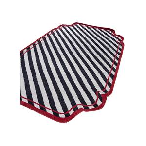 Alfombra Rectangular de Yute para Pasillo, Diseño Abstracto a Rayas, Tejido Plano en Gris y Negro, Estilo Alhambra, para Hogar y Dormitorios - Product Image 2