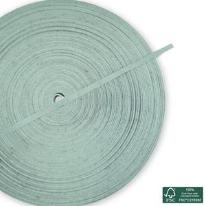Flat cork <b>cord</b> green aqua superior - Product Image 5