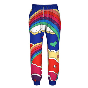 Pantalones Deportivos de Cintura Alta para Hombre, 100% Algodón, Lavado Ácido, Peso Medio, Personalizables, Estilo Urbano, con Logotipo Bordado, Marca Roku Industry OEM - Product Image 1