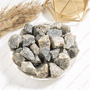Piedras de Labradorita Natural de Alta Calidad, Imitación Antigua Tallada, Cristal en Bruto, Decoración Artística Patriótica, Ecológica - Product Image 3