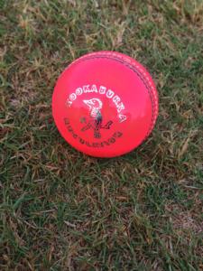 Kookaburra a Grado 156G Cuero Rosa Personalizable Cricket Ball Machine Cosido para Jugadores de Cricket - Product Image 3