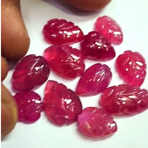 106 Uds Bangkok rubí relleno de vidrio 6mm a 18mm hoja tallada 220 Cts lote Iroc ventas alta calidad piedras preciosas sueltas hojas de rubí US $257 - Product Image 2