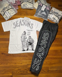 Conjunto Deportivo Vintage para Hombre, Novedad de 2025, Transpirable, Camiseta Azul de Poliéster, Pantalones de Nailon, Estilo Vintage con Corte Acampanado - Product Image 4